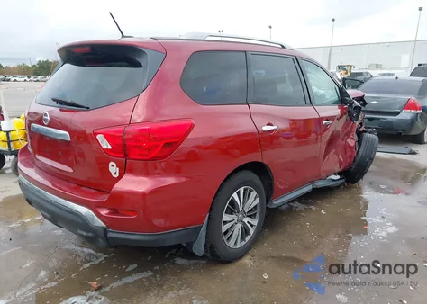 2017 Nissan Pathfinder S from USA, damaged, VIN 5N1DR2MN0HC683333